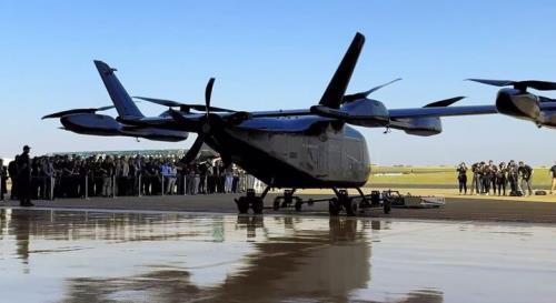 رونمایی از تاکسی هوایی جدید با 8 پروانه