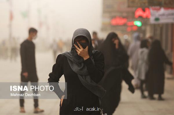 بررسی اثرات مواجهه كوتاه مدت با ذرات معلق(PM) در ایام با گردوغبار